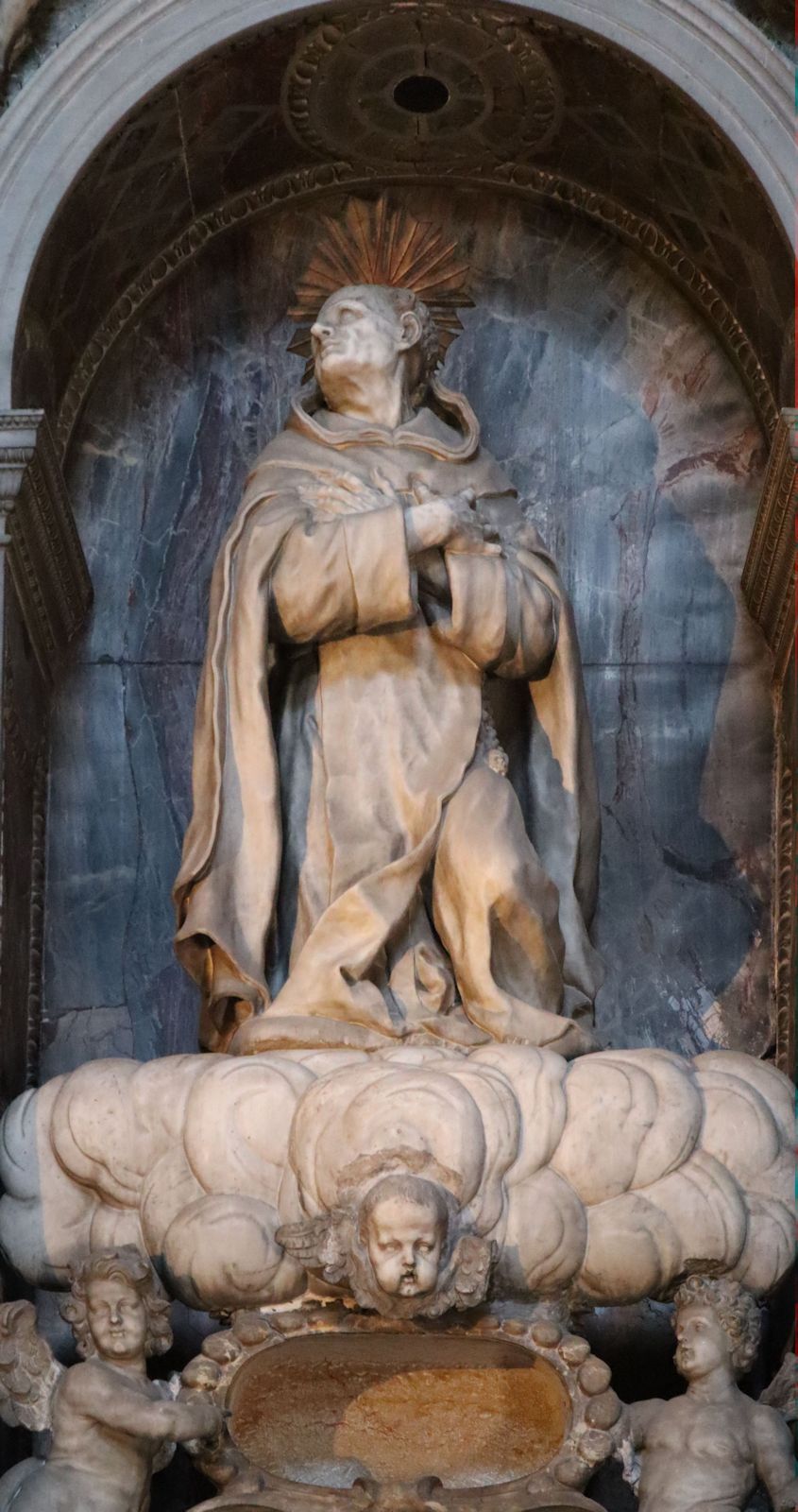 Bernardo Falcone (um 1630 - um 1697): Statue, in der Kirche Santa Maria di Nazareth in Venedig