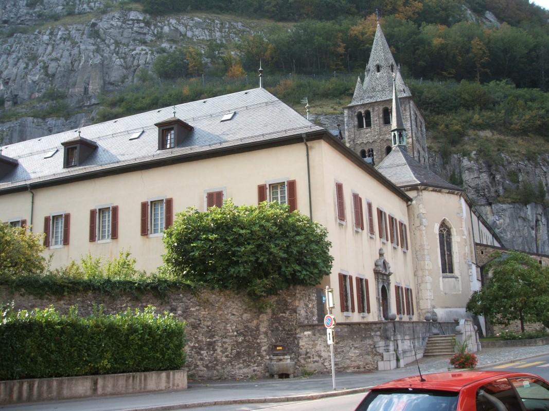 Kloster in St-Maurice heute