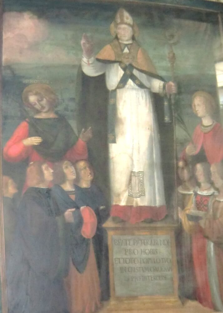 Giovanni Pietro Malacrida: Standarte, um 1515, in der Kathedrale in Como