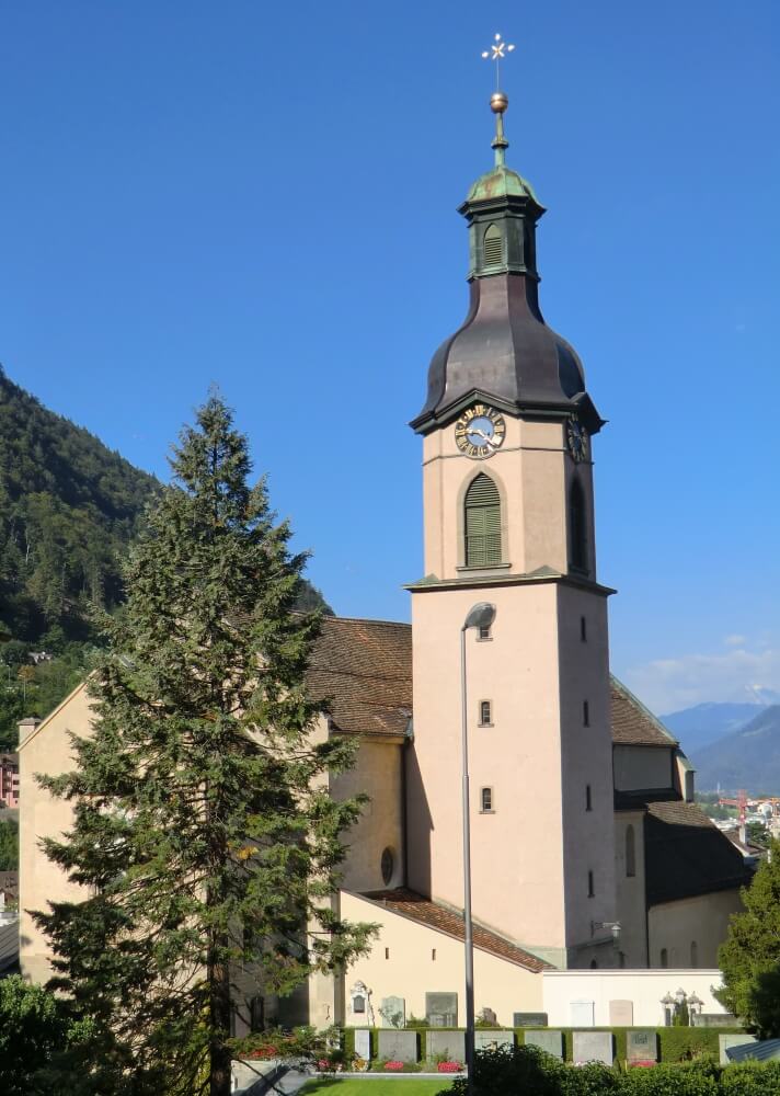Die von Adalgott erbaute Kathedrale in Chur