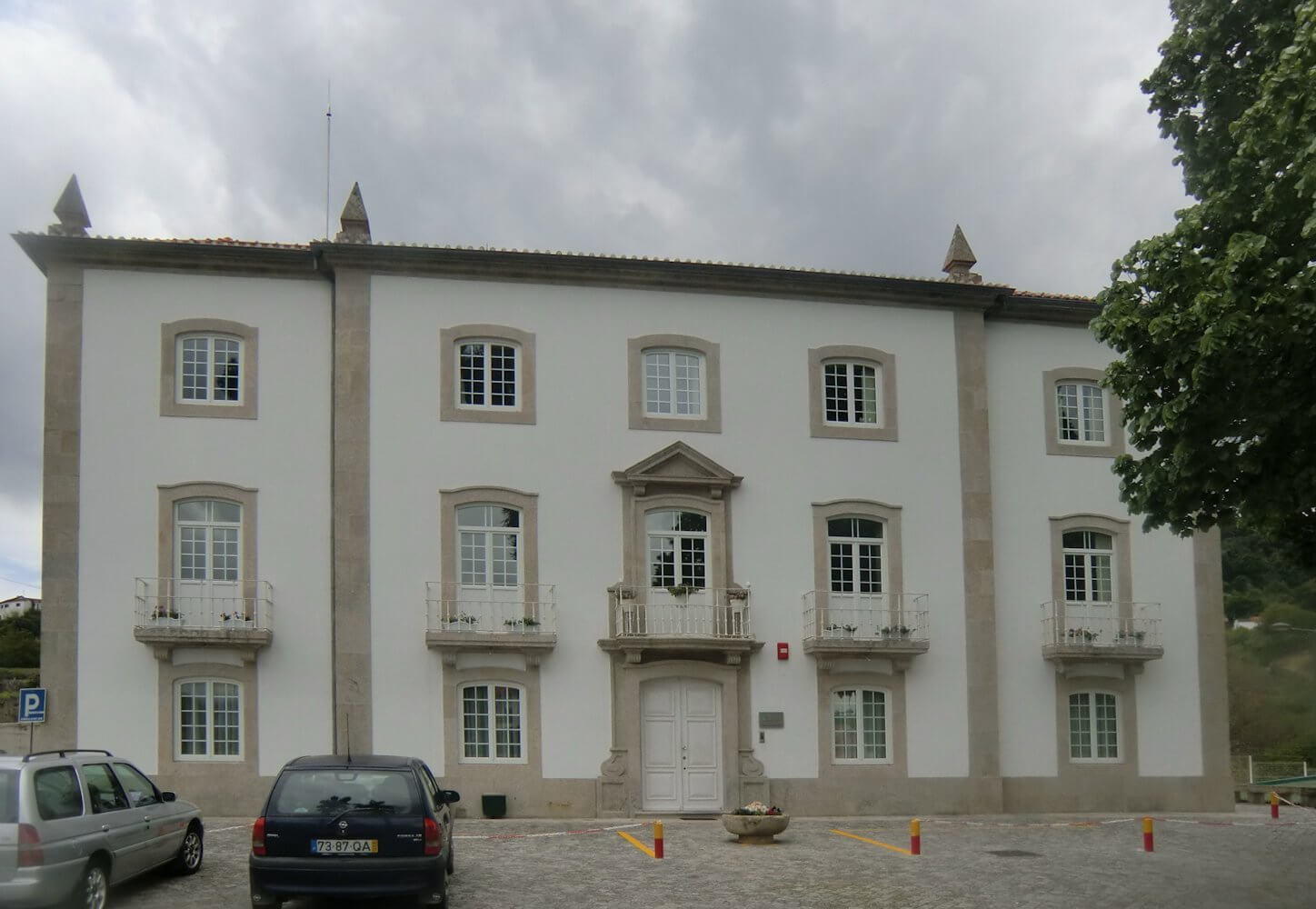 Ägidius' Geburtshaus, das frühere „Haus der Kavallerie” in Vouzela, heute ein Krankenhaus