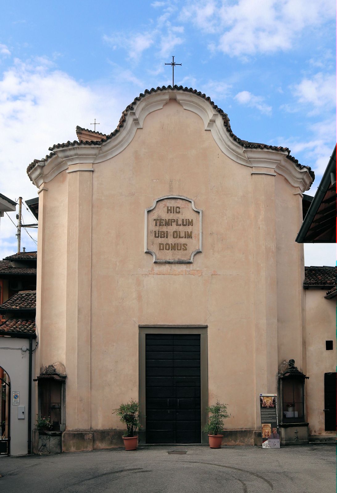 Kirche, 1731 erbaut wohl über Alberts Geburtshaus in Rivolta d'Adda