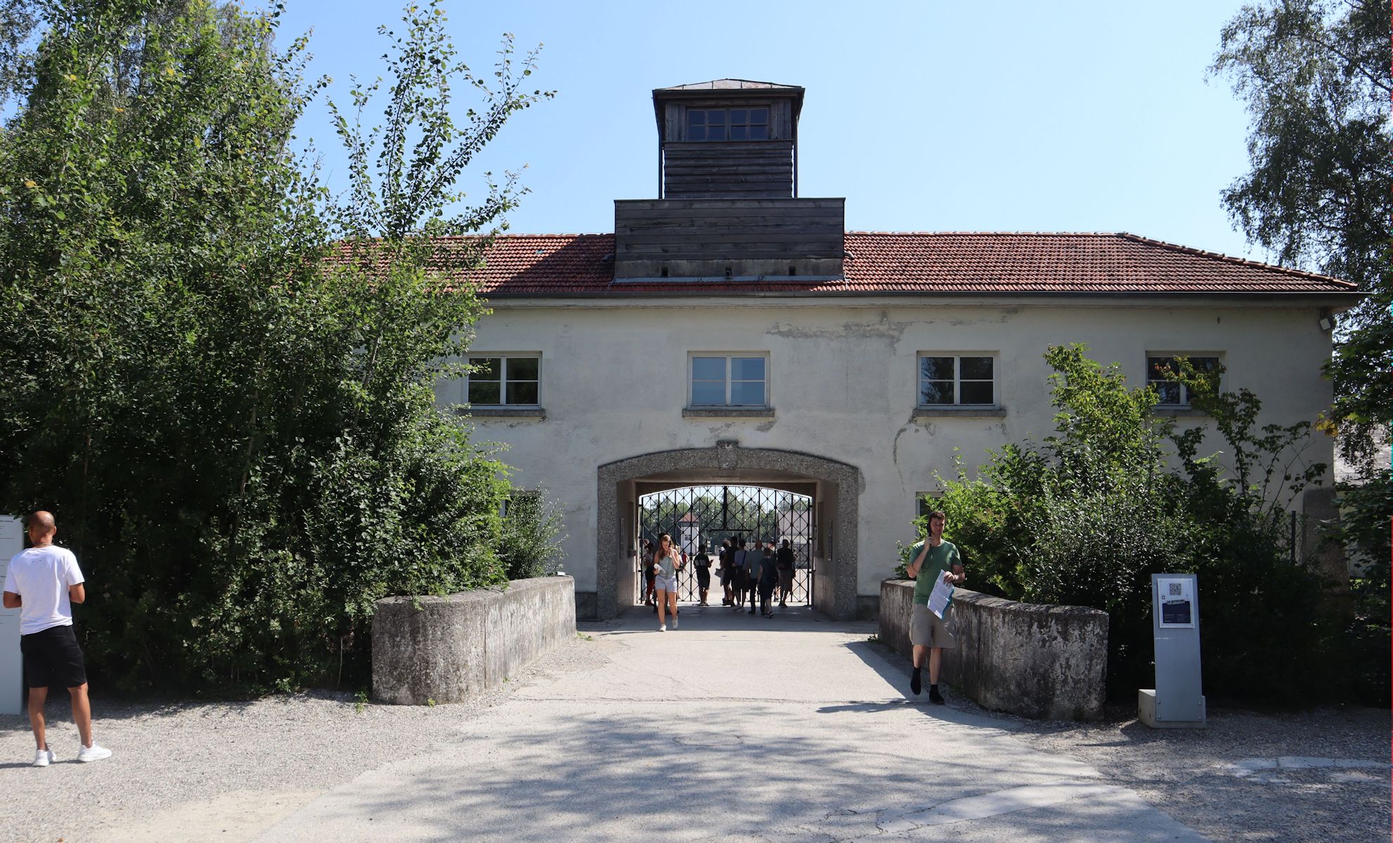 „Jourhaus”, damals der einzige Eingang zum Konzentrationslager Dachau