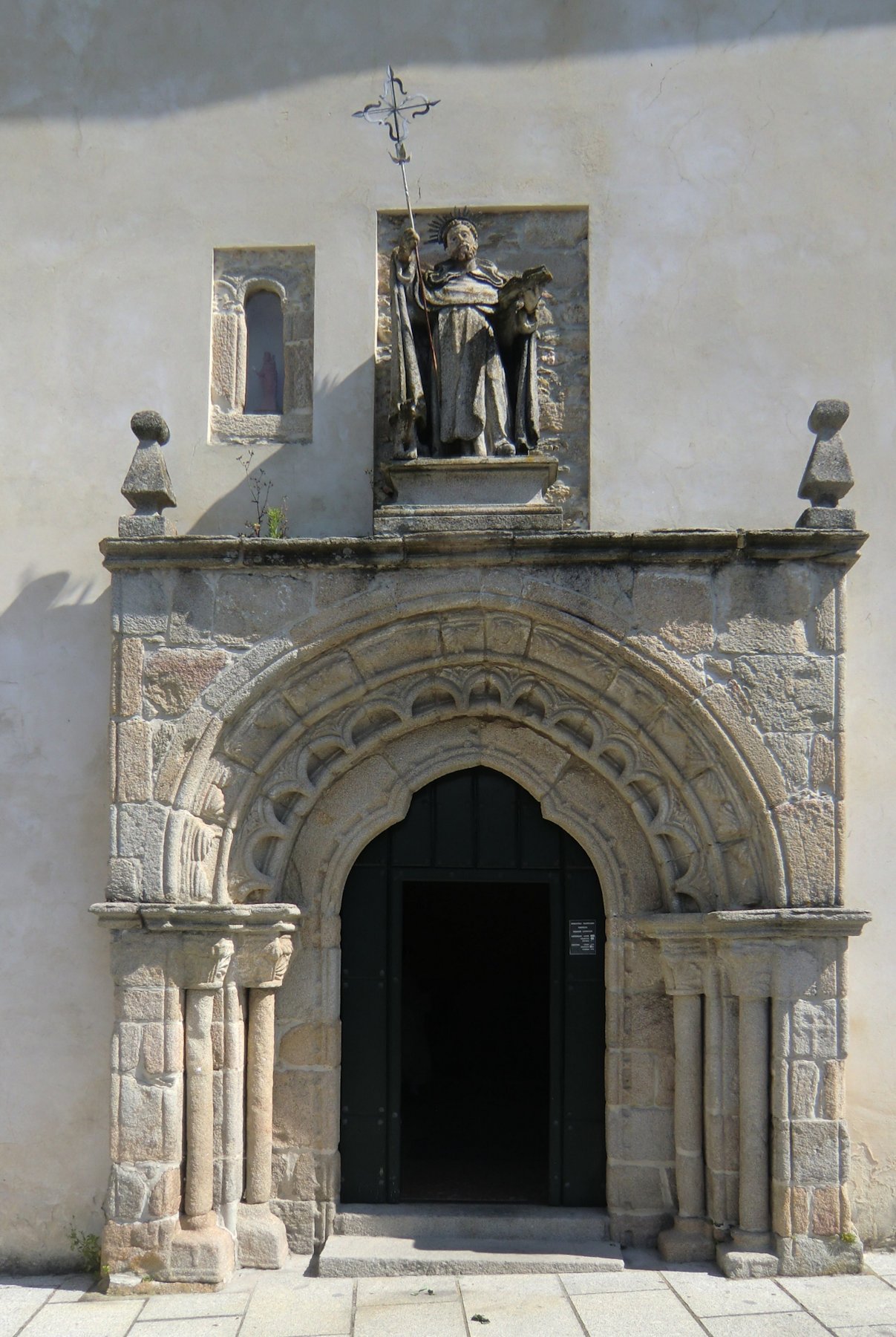 Portal der Klosterkirche Nuestra Señora de Valdeflores