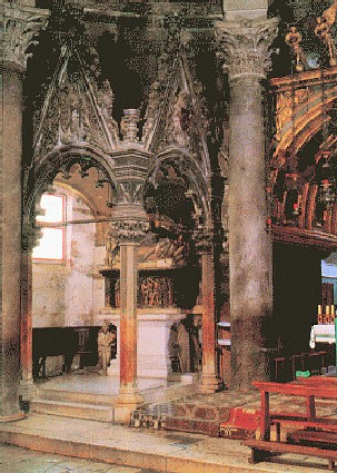 Anastasius-Altar in der Kathedrale Sv. Duje in Split