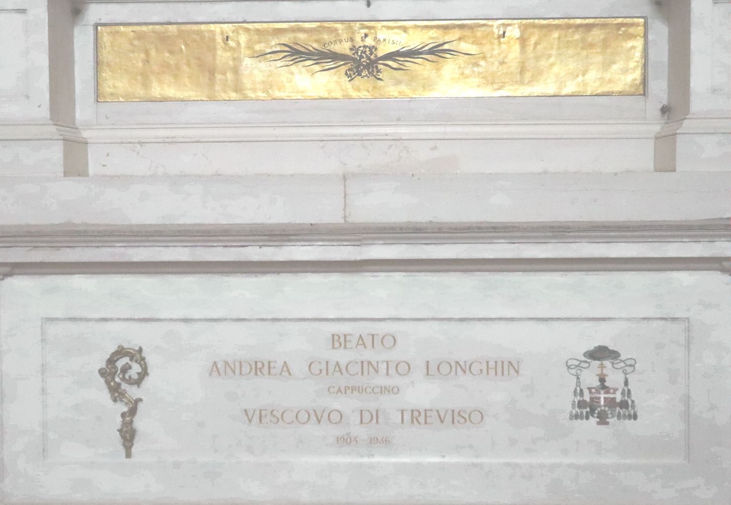 Grab in einer Seitenkapelle der Kathedrale in Treviso