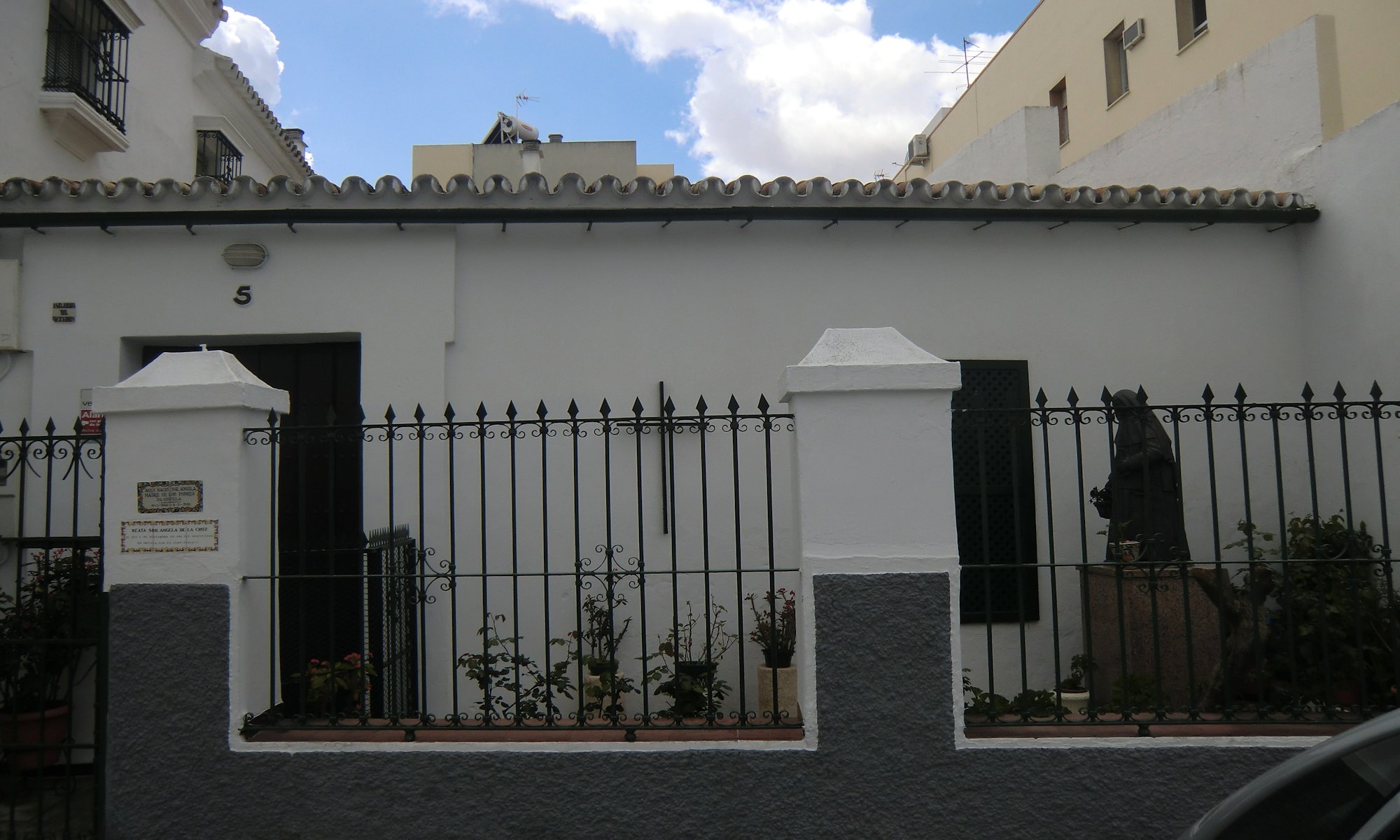 Angelas Geburtshaus in Sevilla