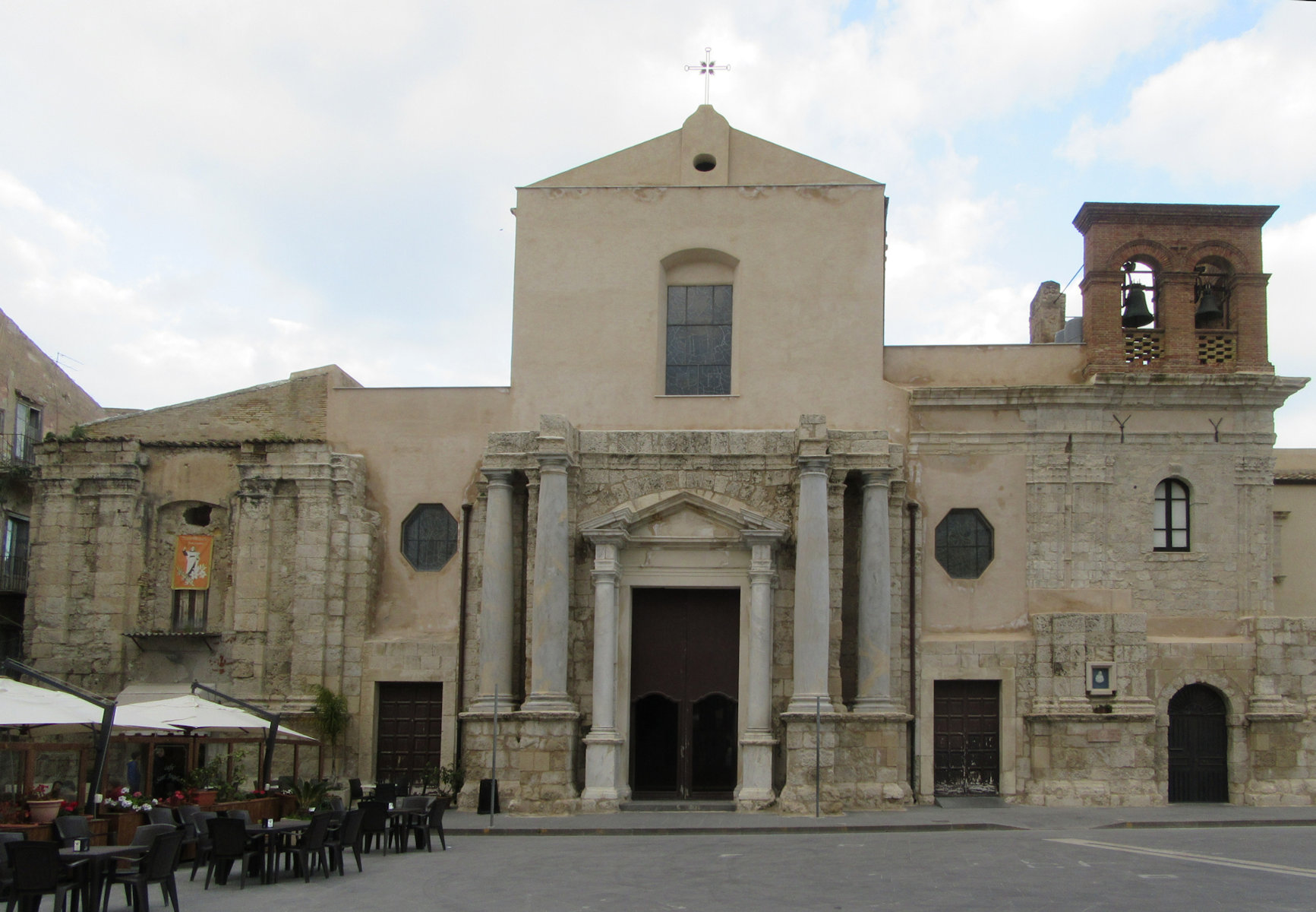 die Angelus geweihte Kirche in Licata