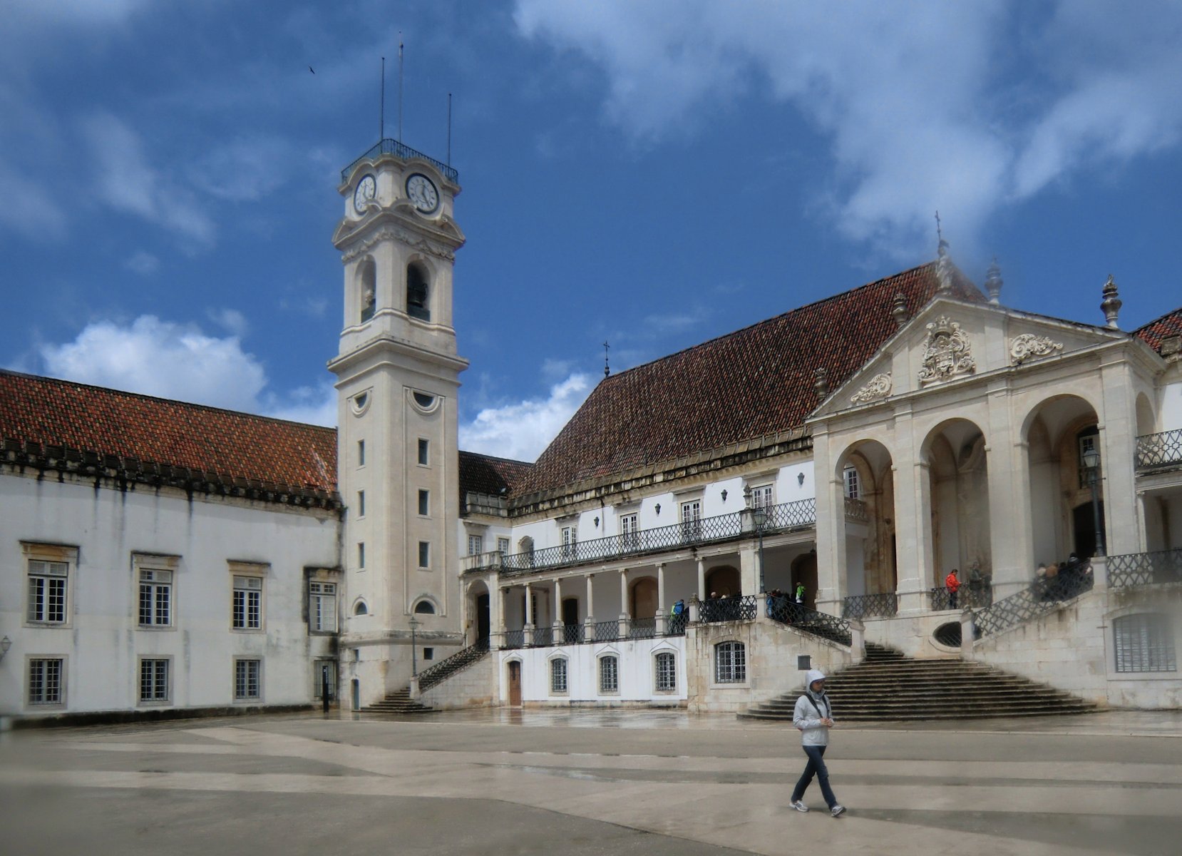 Zentrum der Universität in Coimbra