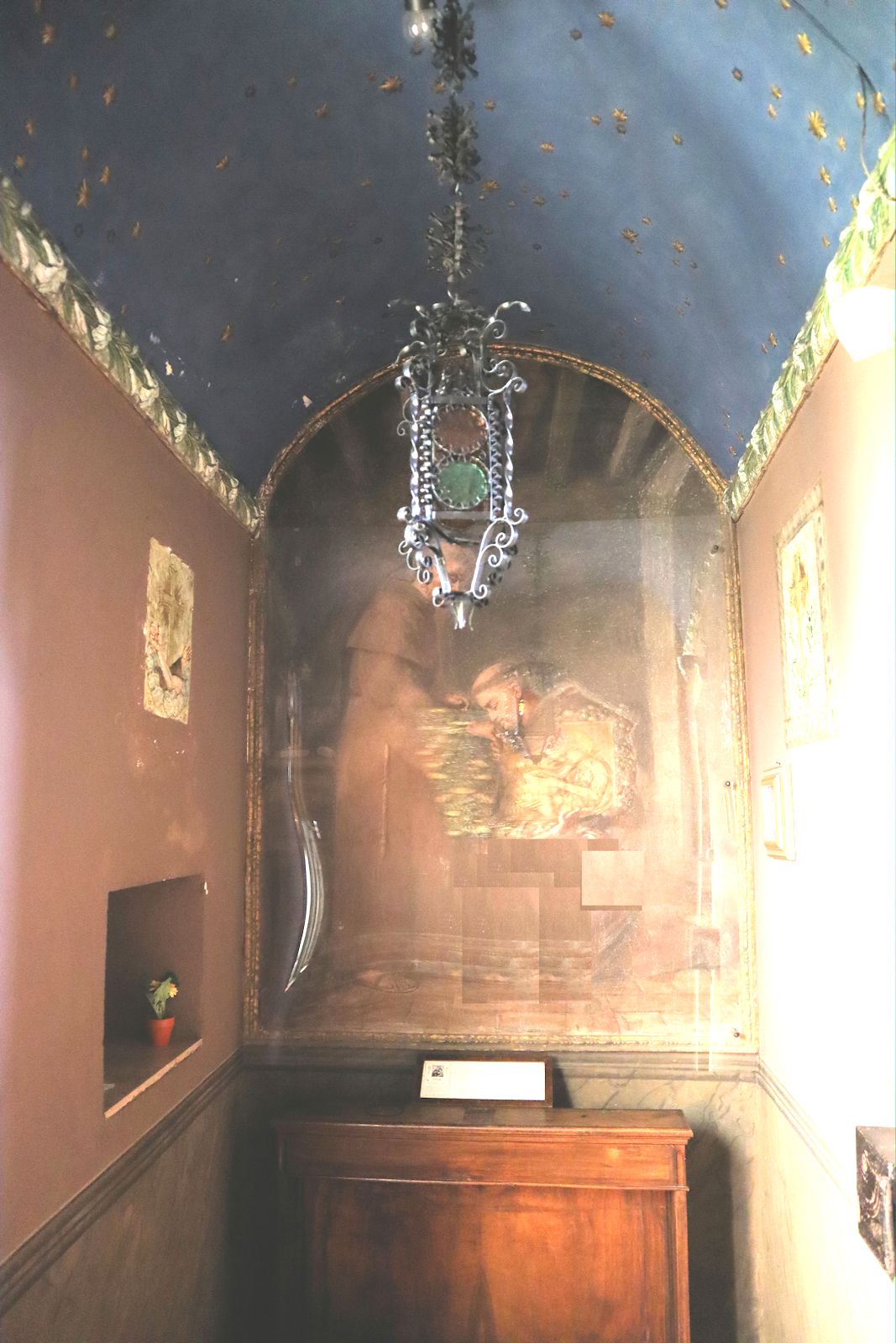 Antonius' Zelle im damaligen Kloster an der Kirche San Donato in Bassano del Grappa