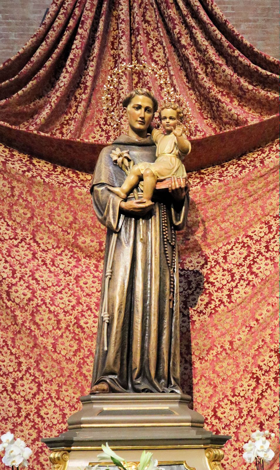 Statue in der Basilika Sant'Antonio di Padova in Padua