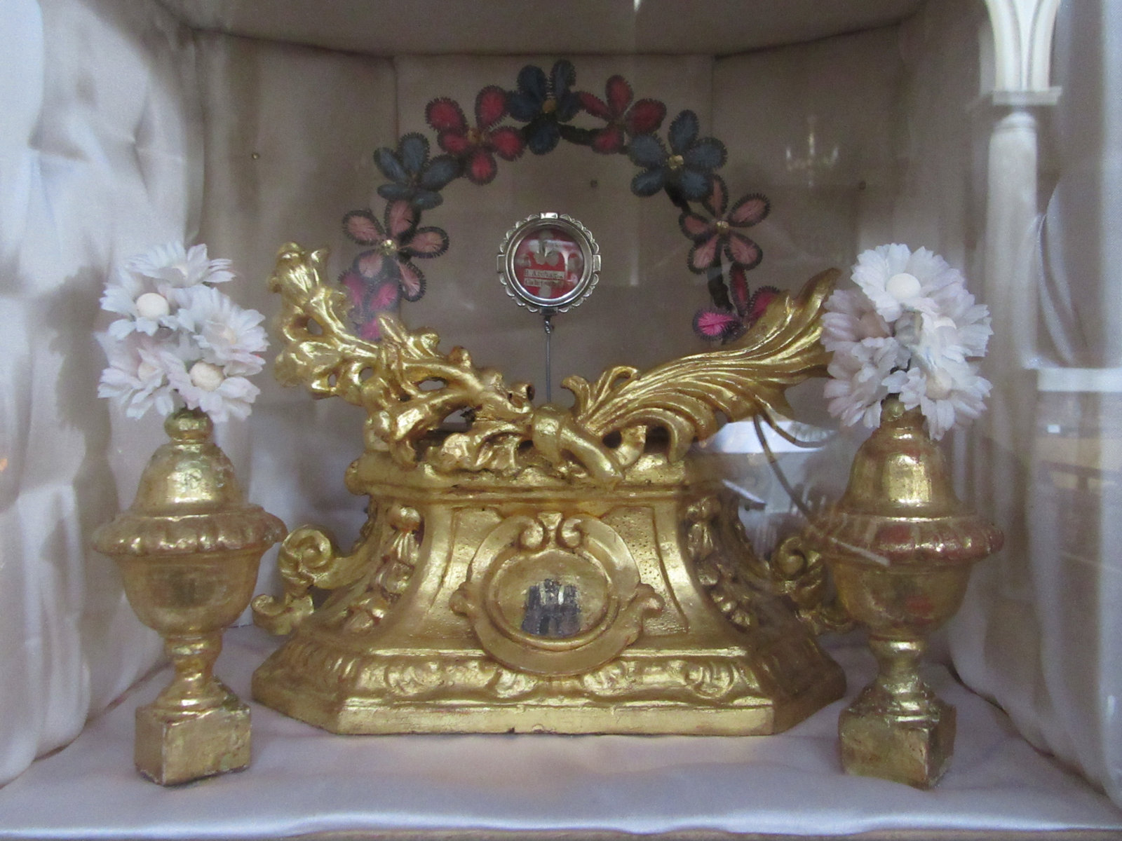 Reliquie in der Kirche San Michele Arcangelo in Calatafimi