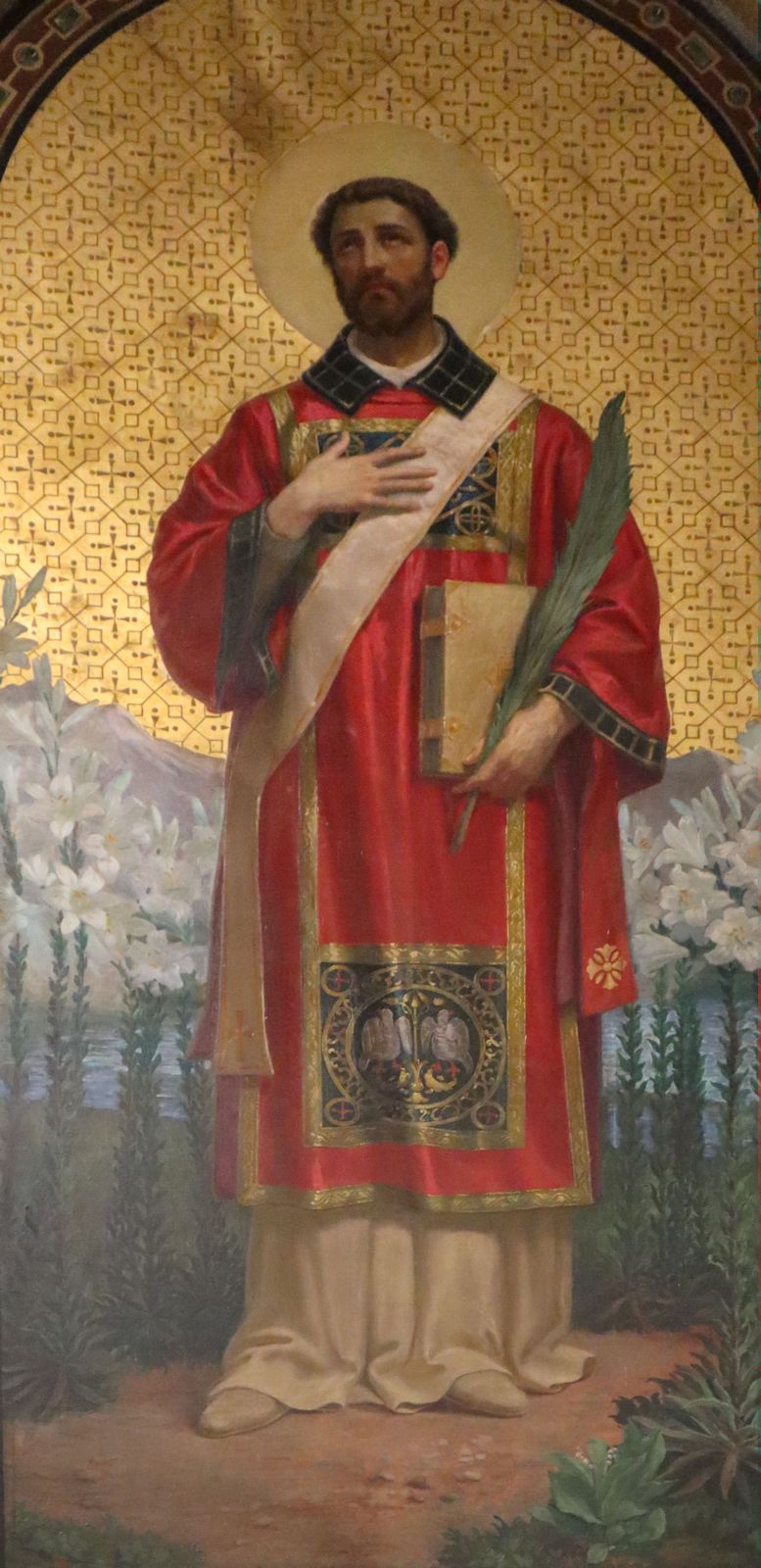Eugenio Cisterna: Altarbild, 1917, Altarbild in der Kirche San Calimero in Mailand