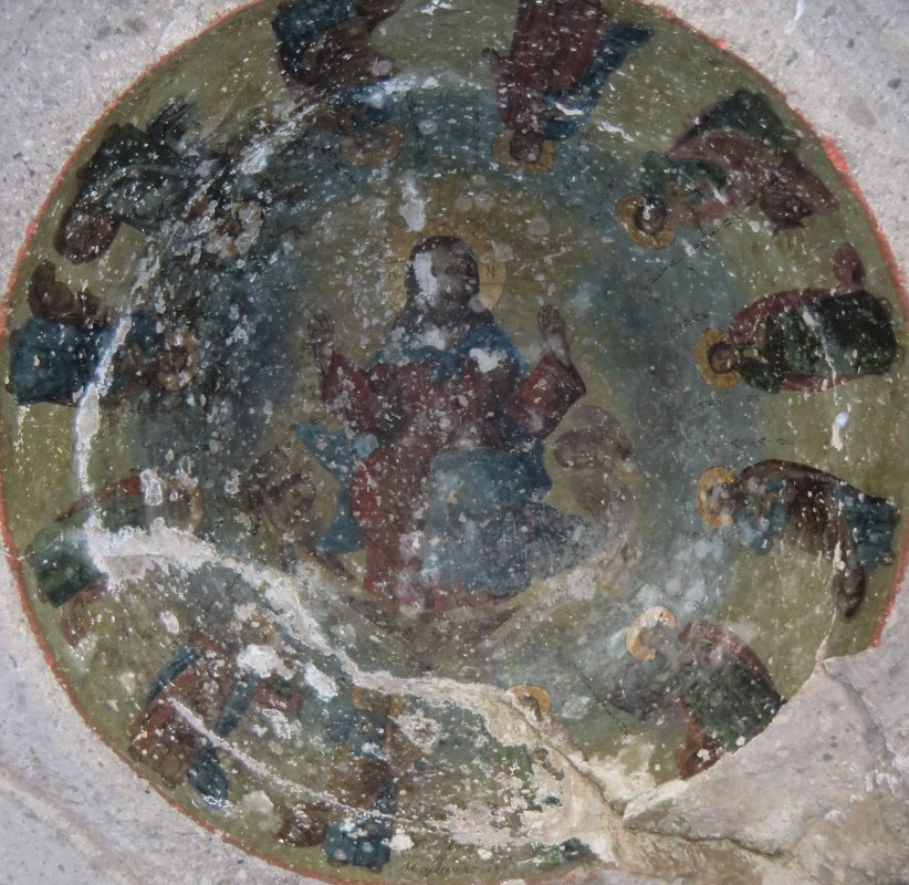 Kuppelfresko in der Sivişli-Kirche