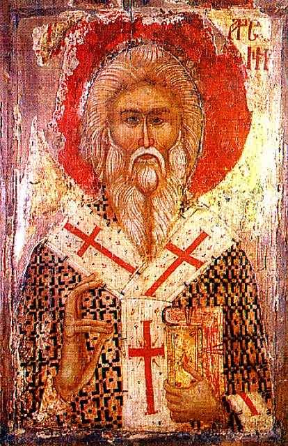 Arsenius, Ikone im Kloster von Rila in Bulgarien, 14./15. Jahrhundert
