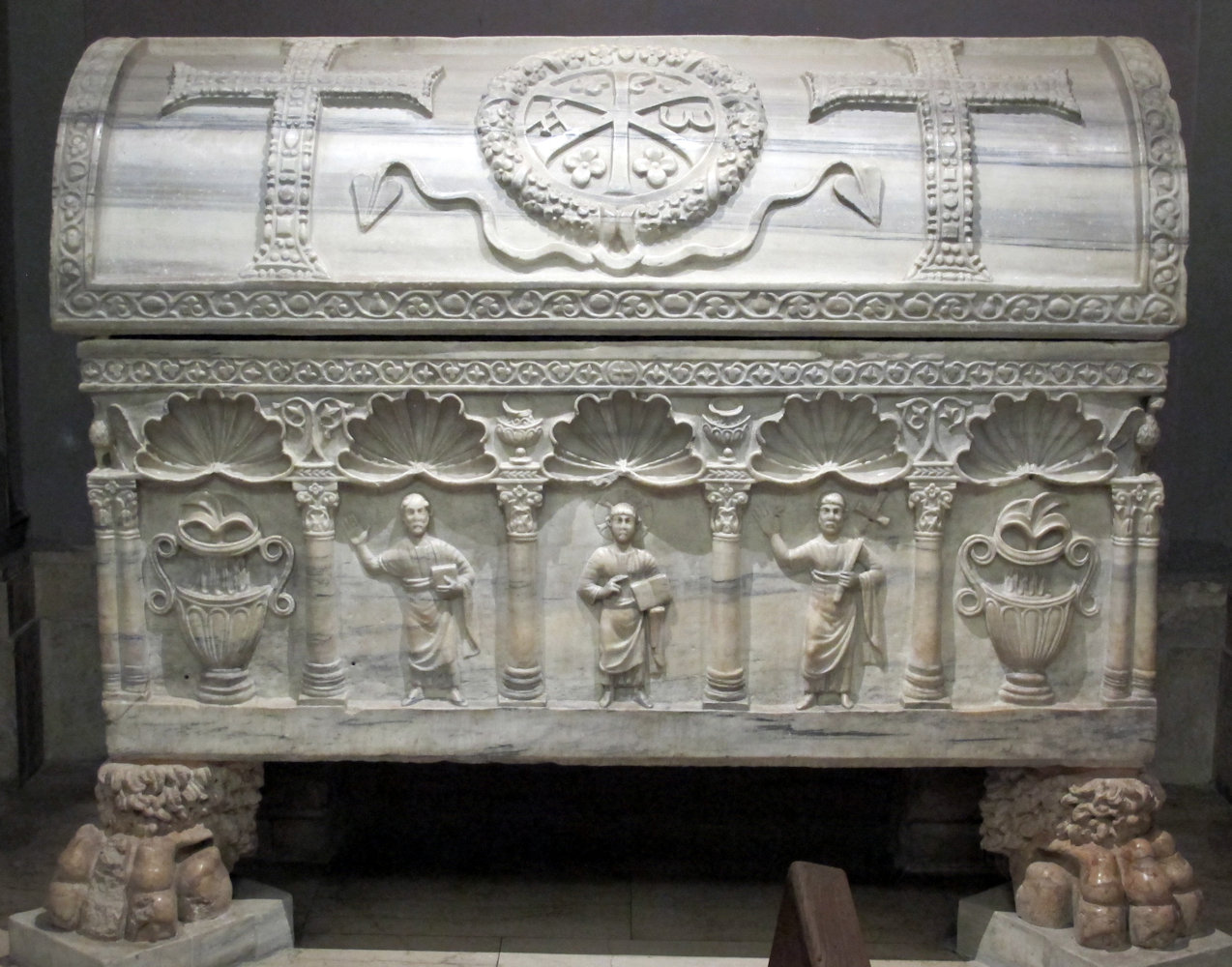 Barbatianus Sarkophag in der Kathedrale in Ravenna