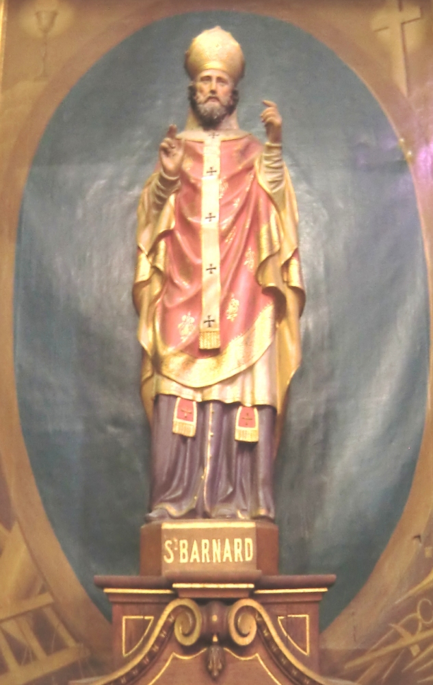 Statue in der Stiftskirche in Romans-sur-Isère