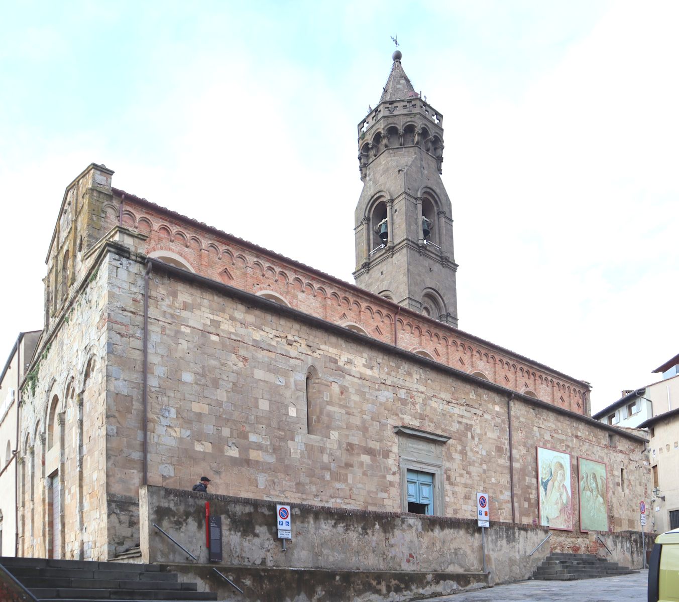 „Kirche” in Picchena, eigentlich nur die Kapelle eines Gutshofes