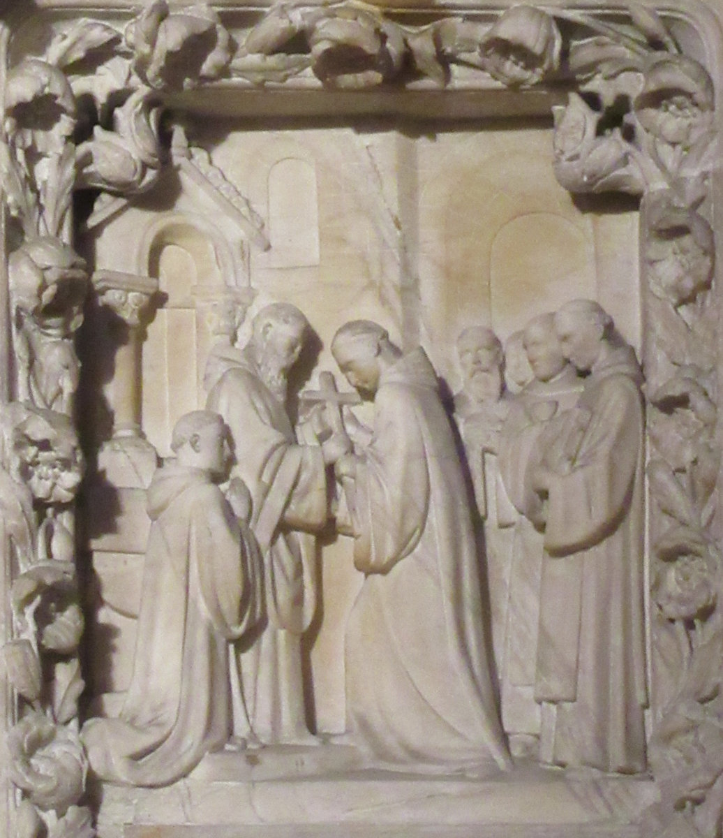 Stephan Harding wird ausgesandt zur Gründung des Klosters Clairvaux