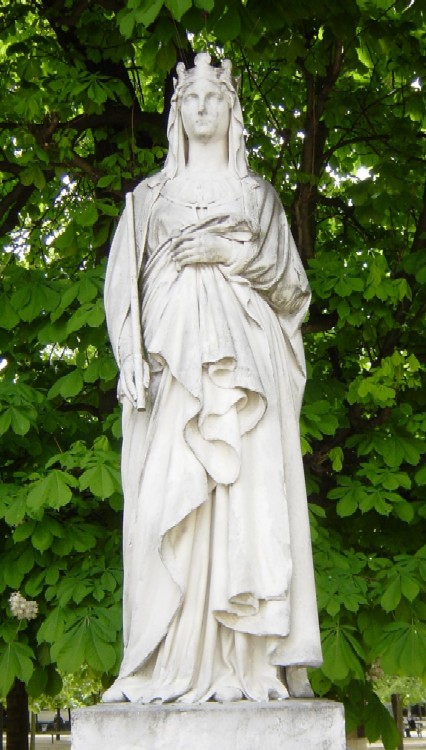 Augustin Dumont (1801 - 1884): Statue im Jardin du Luxembourg in Paris
