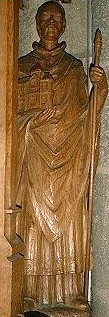 Statue in der Kathedrale in Dunblane