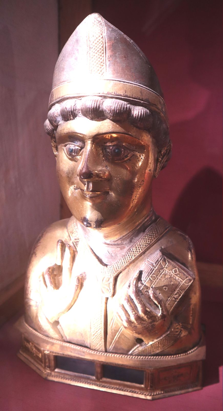 Reliquiar, um 1175, im Dom in Erfurt