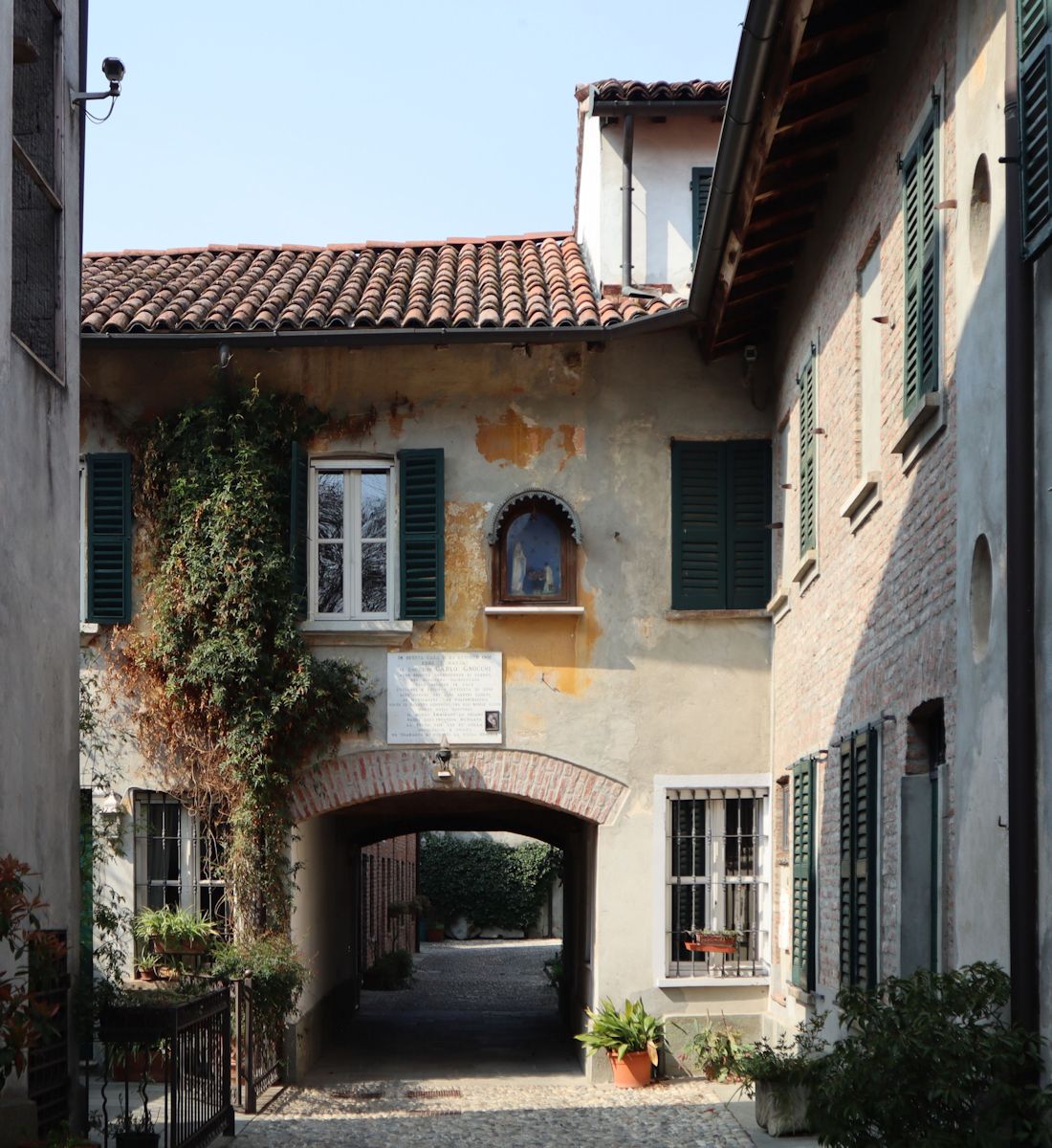 Carlo Gnocchis Geburtshaus in San Colombano al Lambro