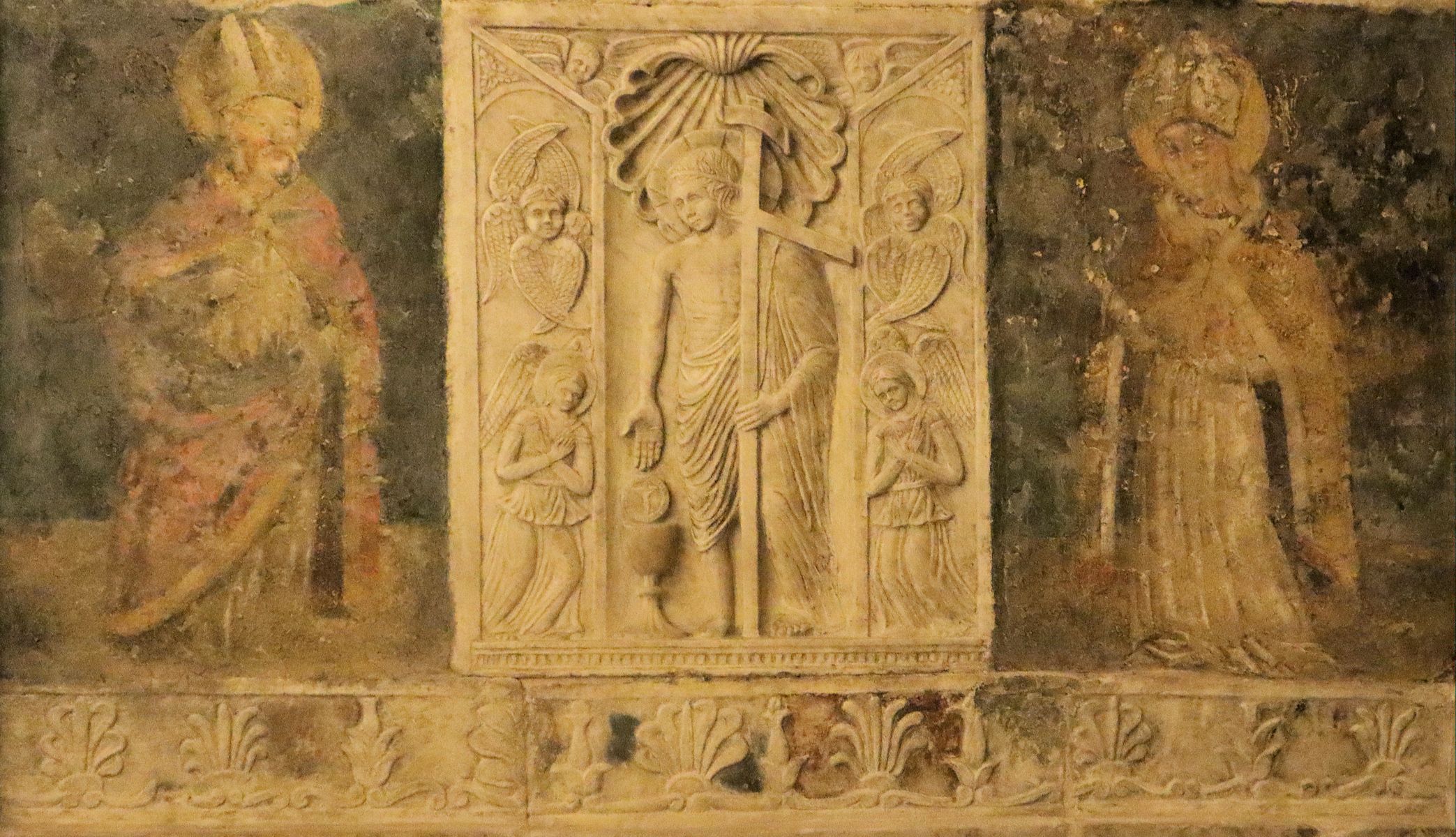 Juvenal (links) und Cassius, über ihrem Grab in der Kathedrale in Narni