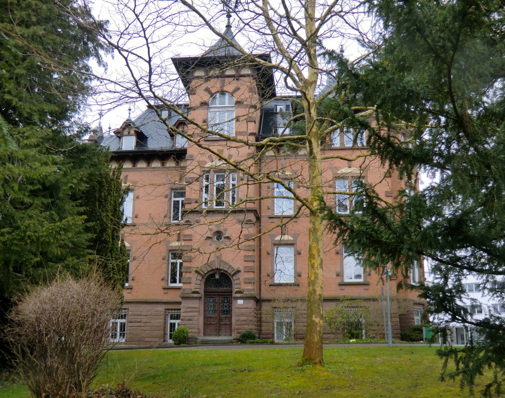 Die von Christoph Blumhardt erbaute Villa Vopelius in Bad Boll, heute Teil der Evang. Akademie