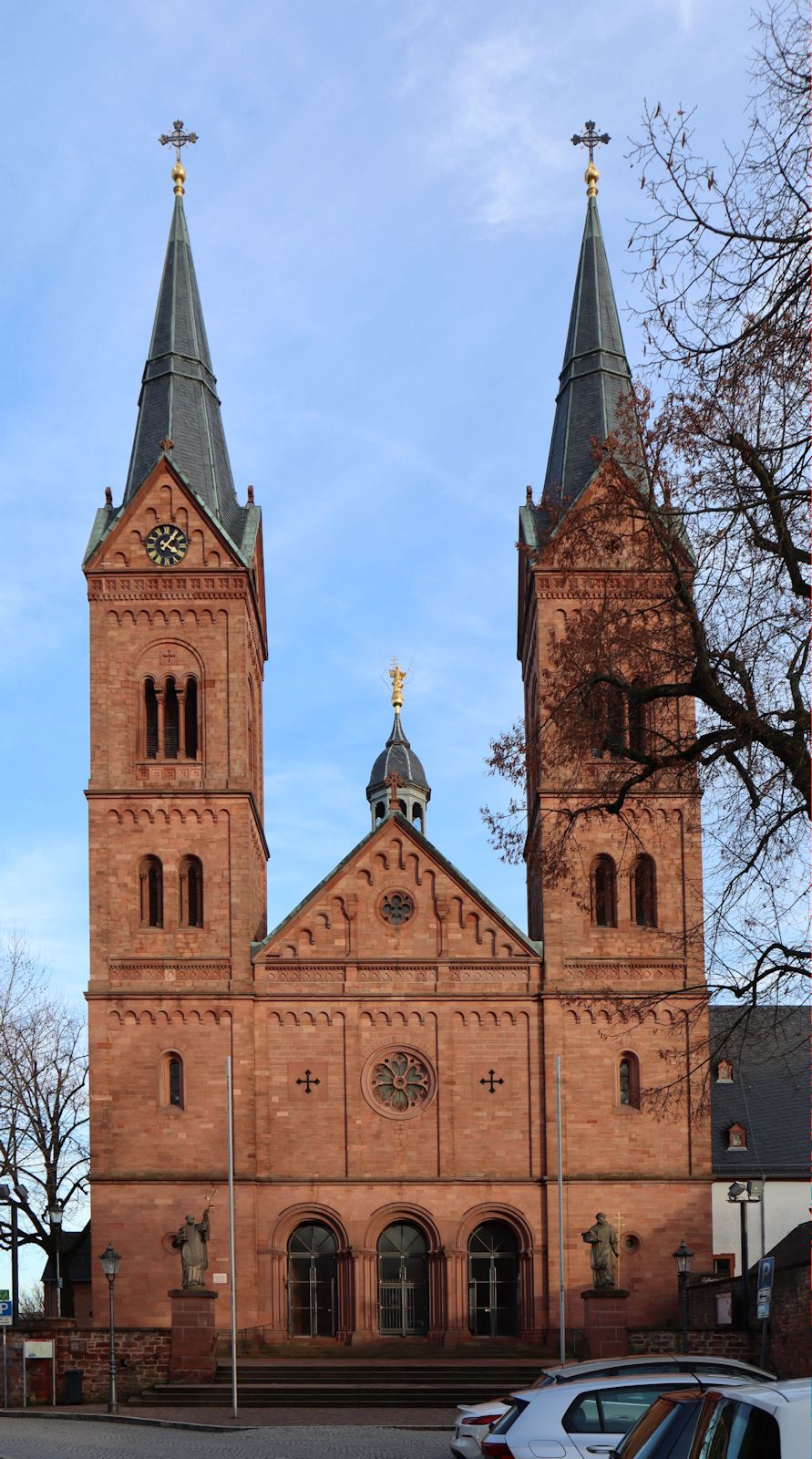 Kirche des ehemaligen Klosters in Seligenstadt