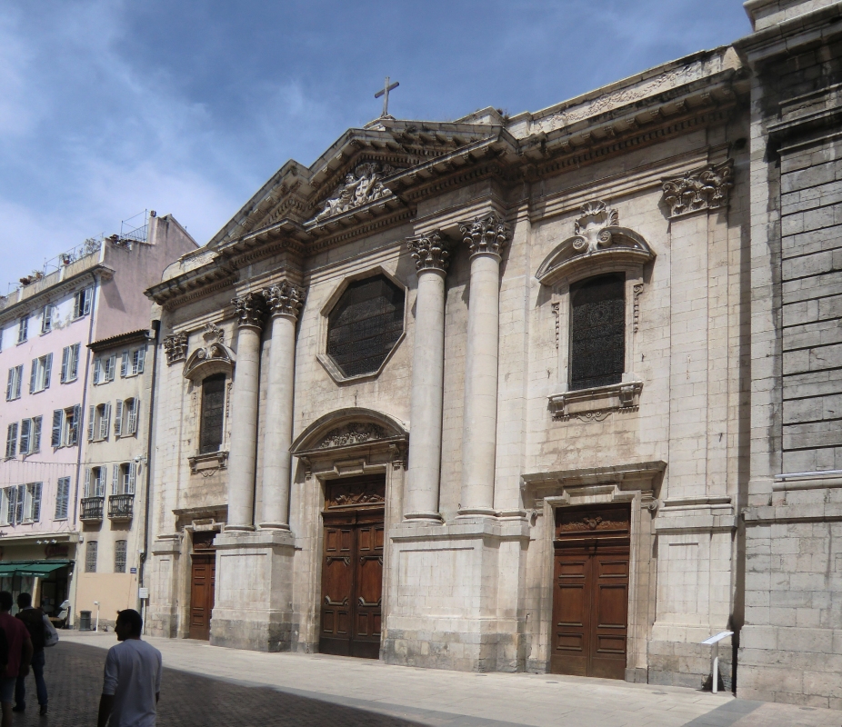 Kathedrale St-Marie de la Sed in Toulon, erbaut 1096, Fassade von 1696 bis 1701