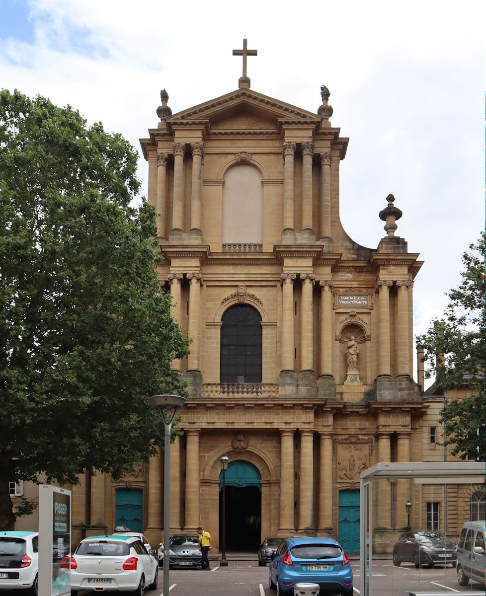 Kirche des ehemaligen Klosters St-Vincent in Metz