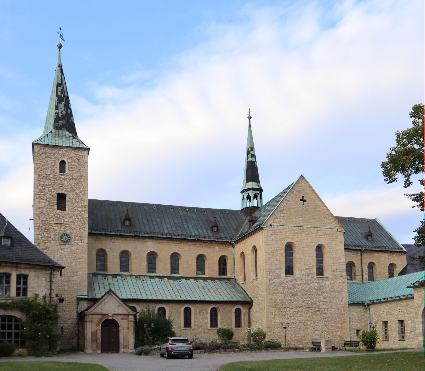 Kirche des 1804 aufgehobenen Klosters Huysburg heute