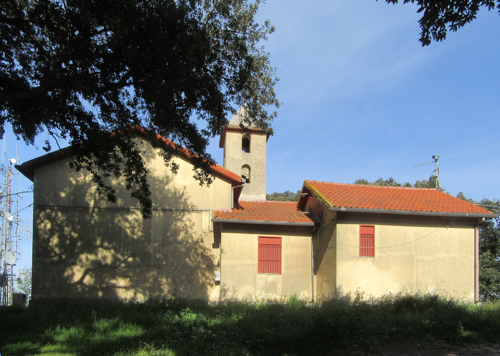 Kirche auf dem Monte Sant'Elia bei Palmi, heute ein Wallfahrtsort