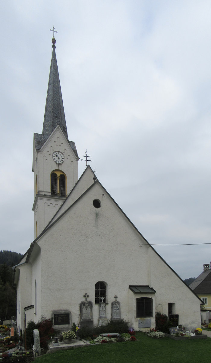 Kirche in Rachau in der Steiermark