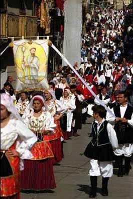 Prozession in Cagliari