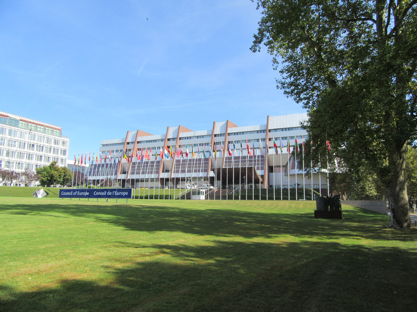Gebäude des Europa-Rates in Straßburg