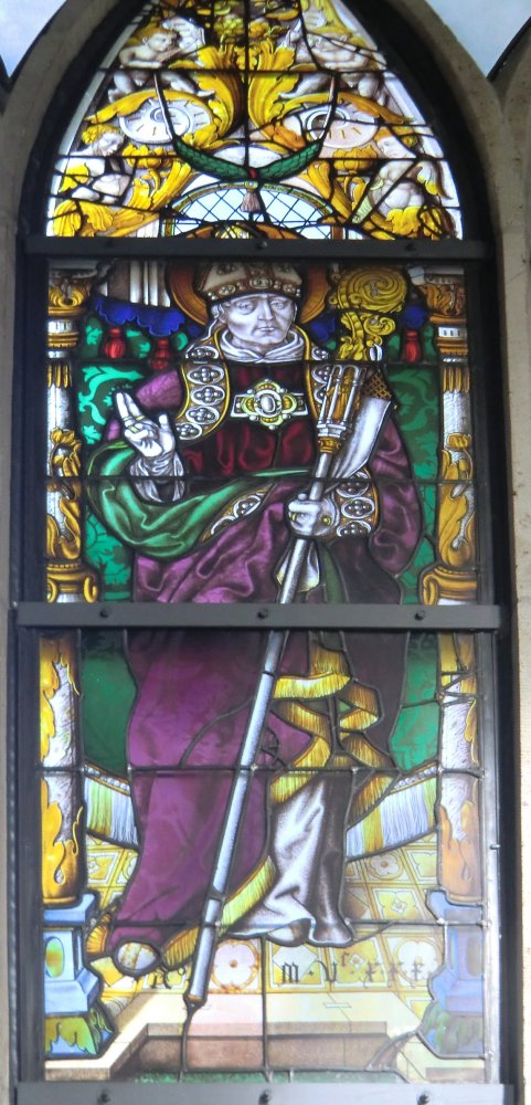 Glasfenster, 1528 - 1530, in der Kirche St. Peter in Köln
