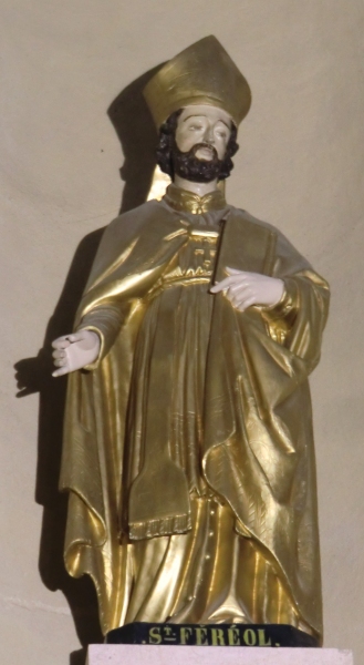 Statue in der Kathedrale in Uzès