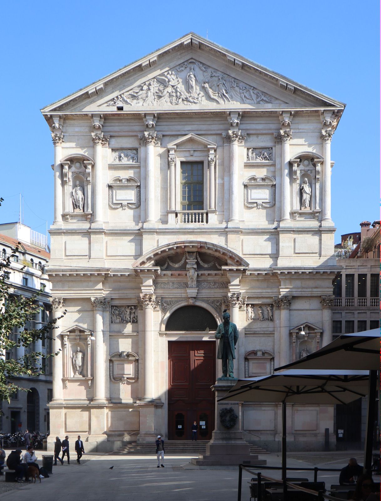 Kirche San Fedele in Mailand