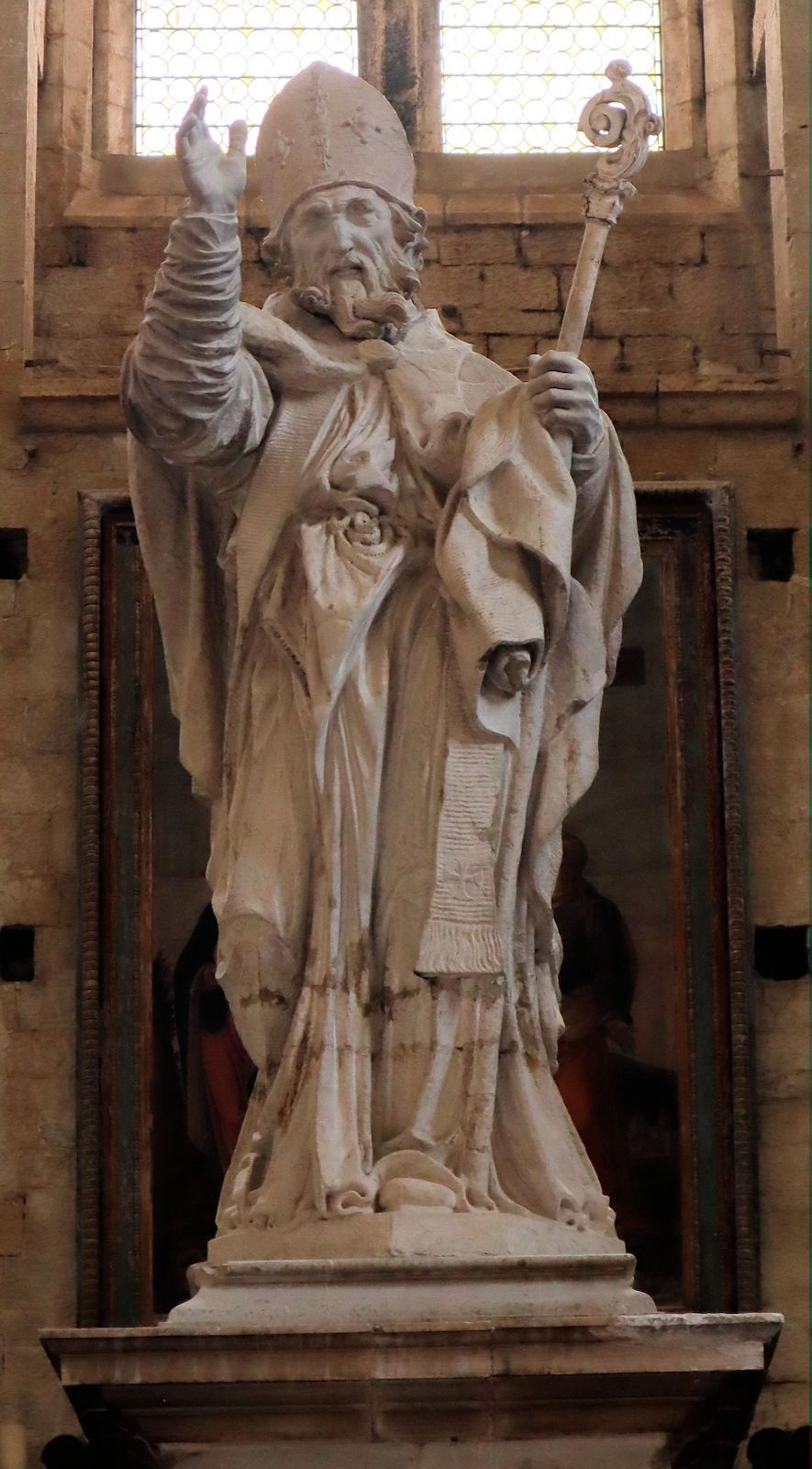 Statue, 1643 (?), in der Kirche San Fortunato in Todi