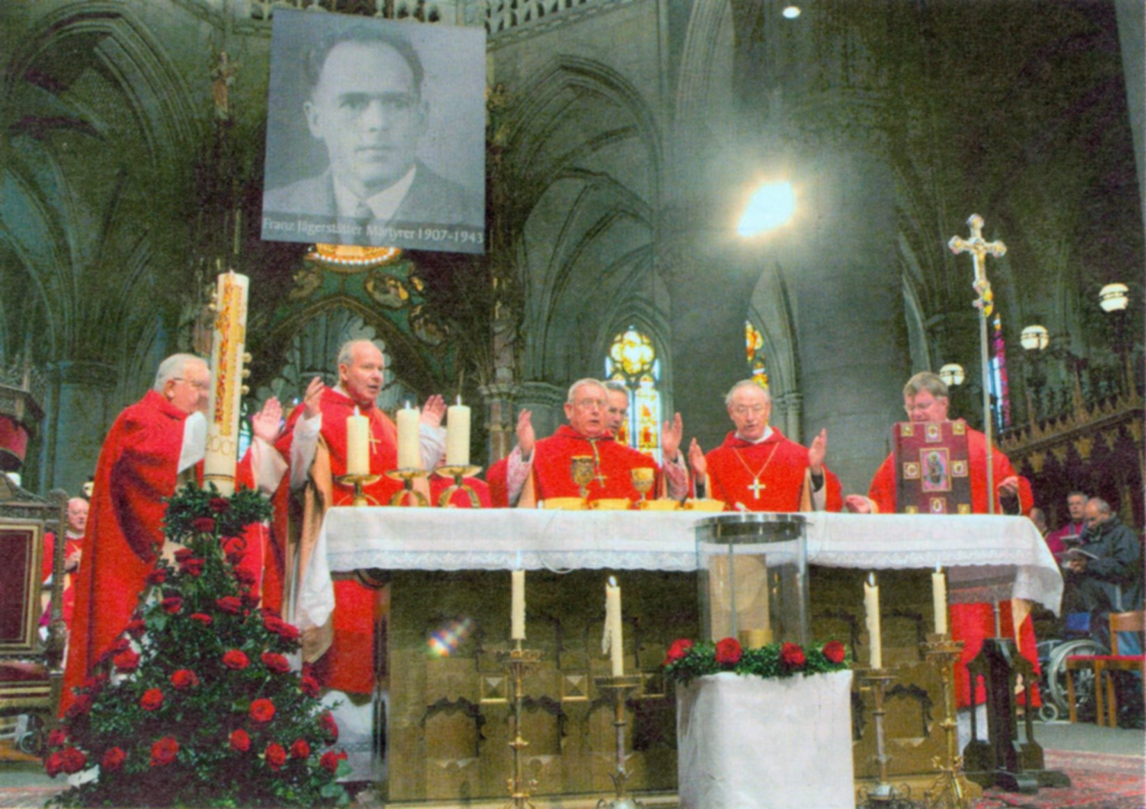 Messe zur Seligsprechung von Franz Jägerstätter im Dom in Linz 2007