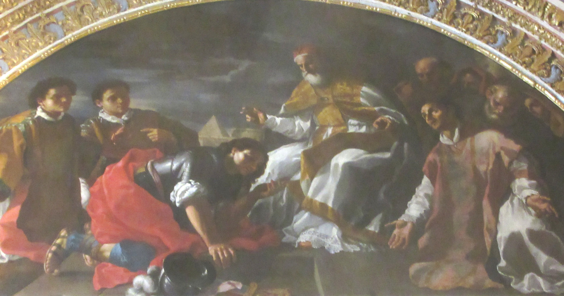 Giuseppe D'Arena (1647 - 1719): Sebastian vor Gaius, in der Konkathedrale St John's in Valletta auf Malta