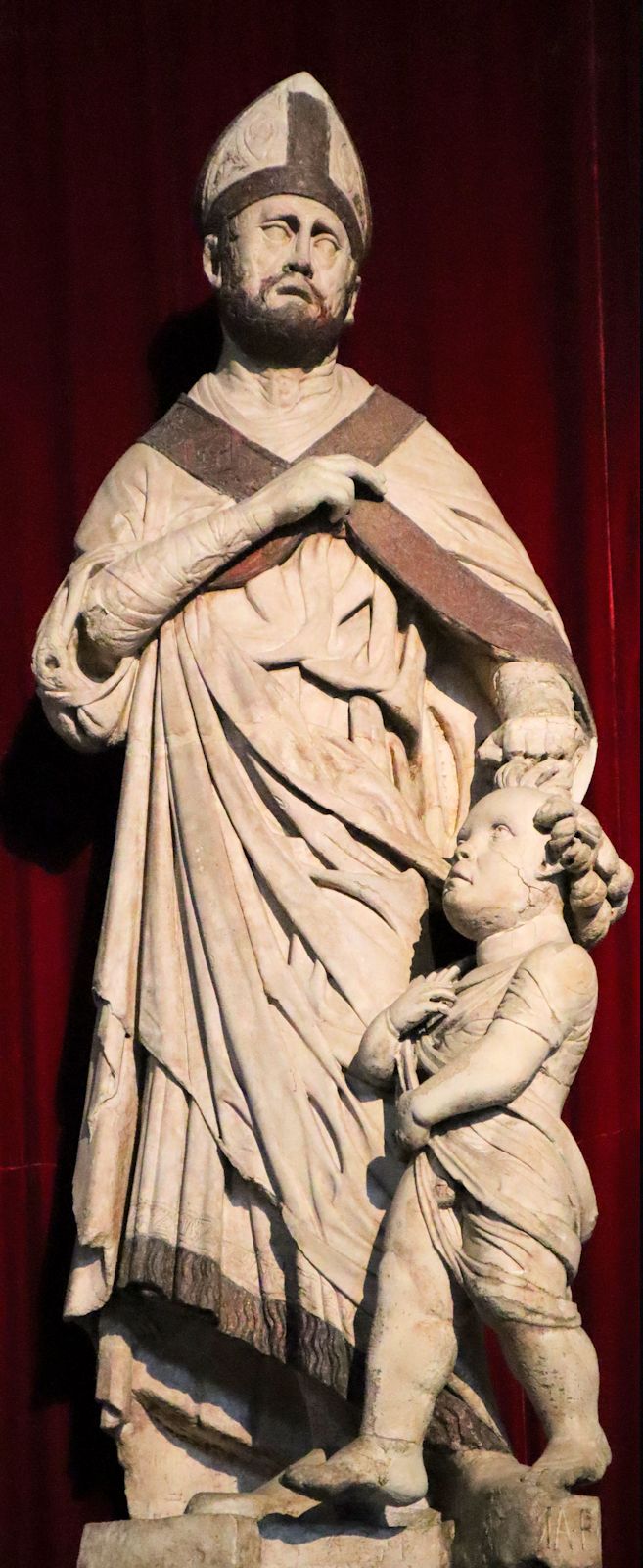 Statue, um 1442, in der Kathedrale in Modena