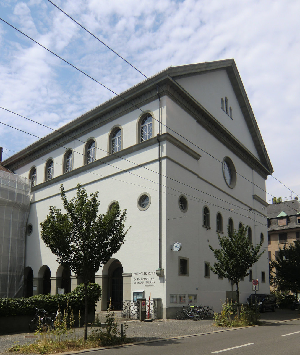 Zwinglihaus in Zürich, Sitz der italienischen reformierten Kirche