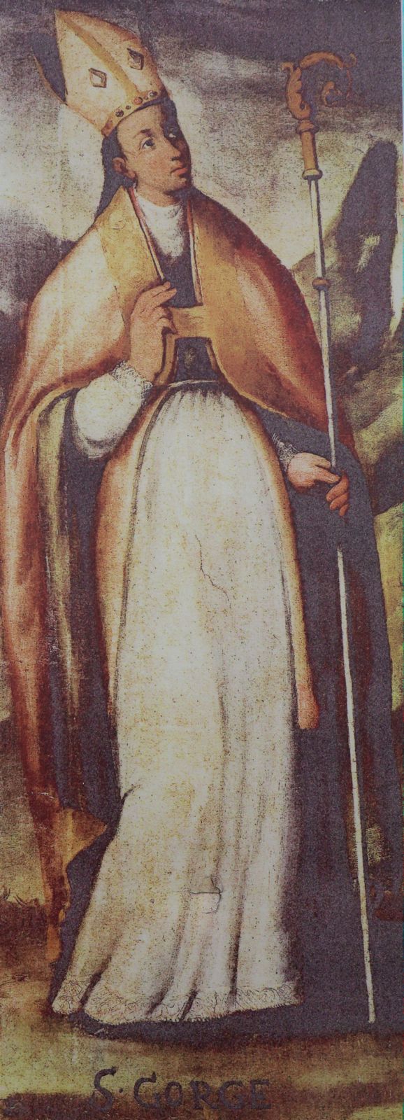 Gemälde in der ehemaligen Kathedrale, der heutigen Pfarrkirche in Suelli