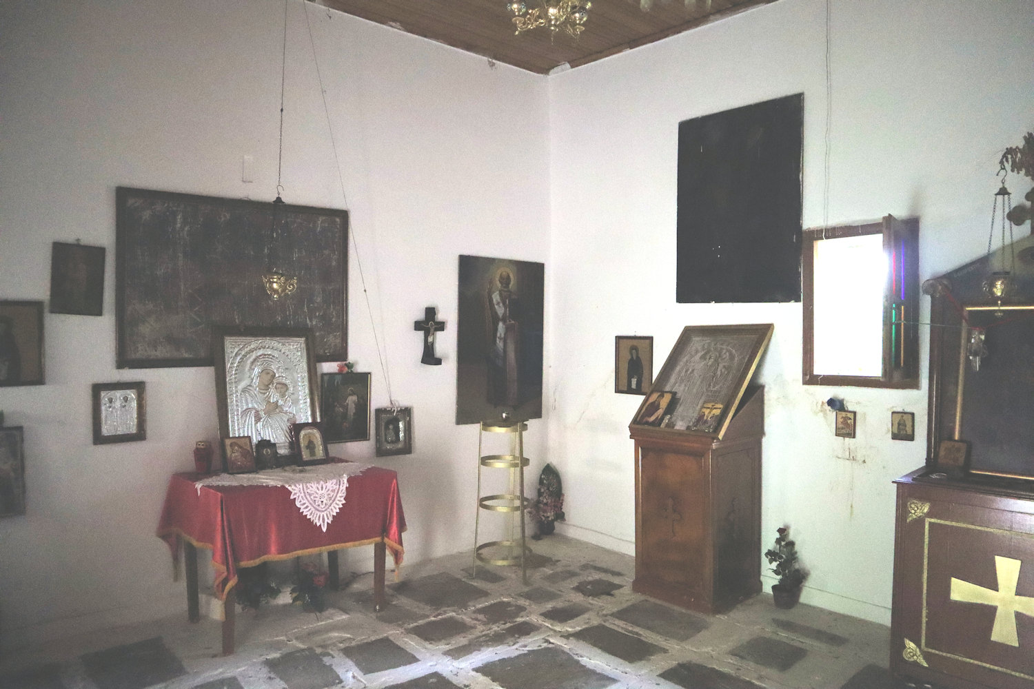 Kapelle im Geburtshaus von Gerasimos in Ano Trikala