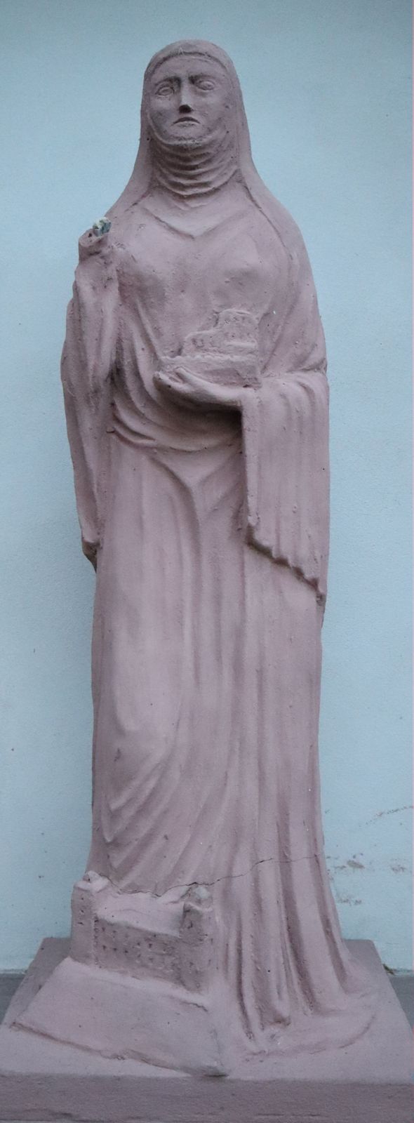 Statue in der Pfarrkirche in Karlburg