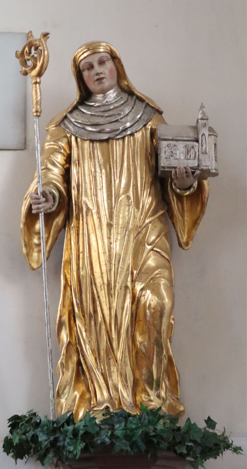 Statue, 1741/1742, in der Pfarrkirche in Waldzell