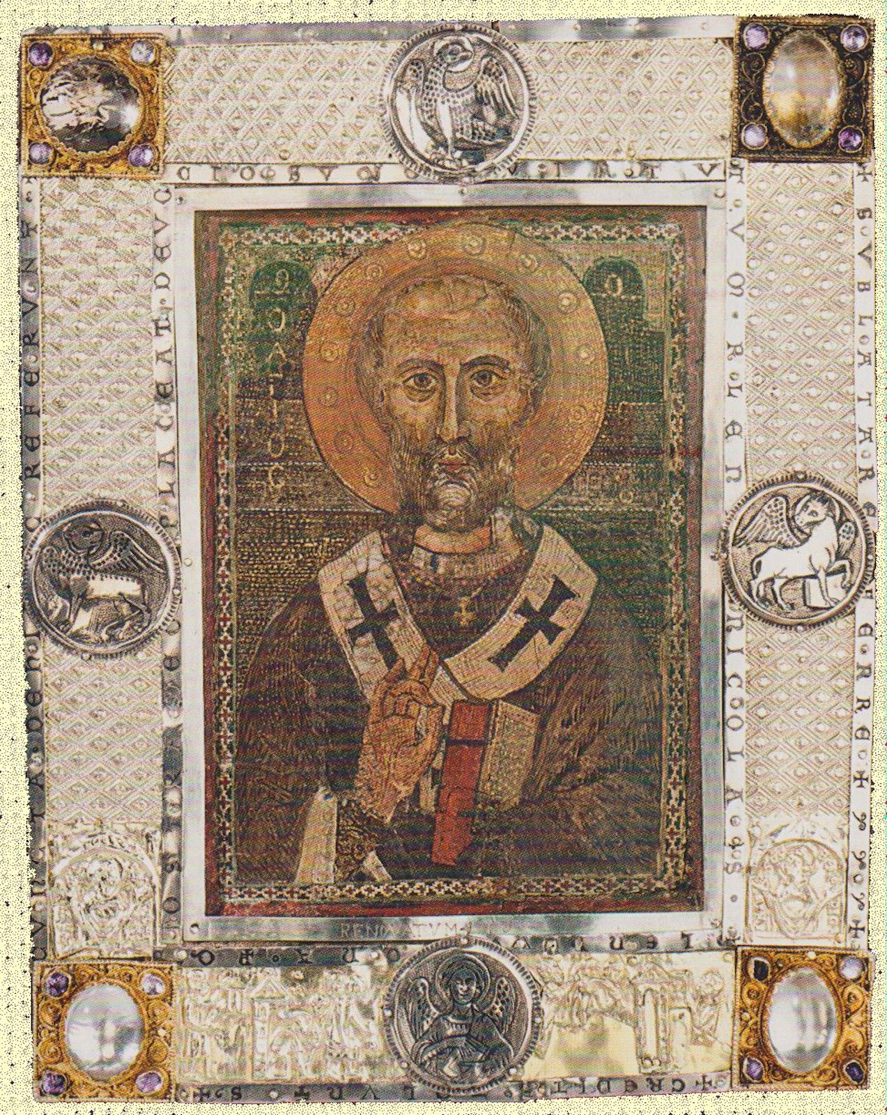 Nikolaus-Ikone des Gregor